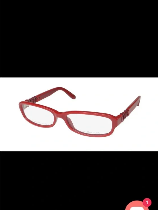 New Marc Jacobs 542 Eyeglasses - red, - Picture 2 of 9